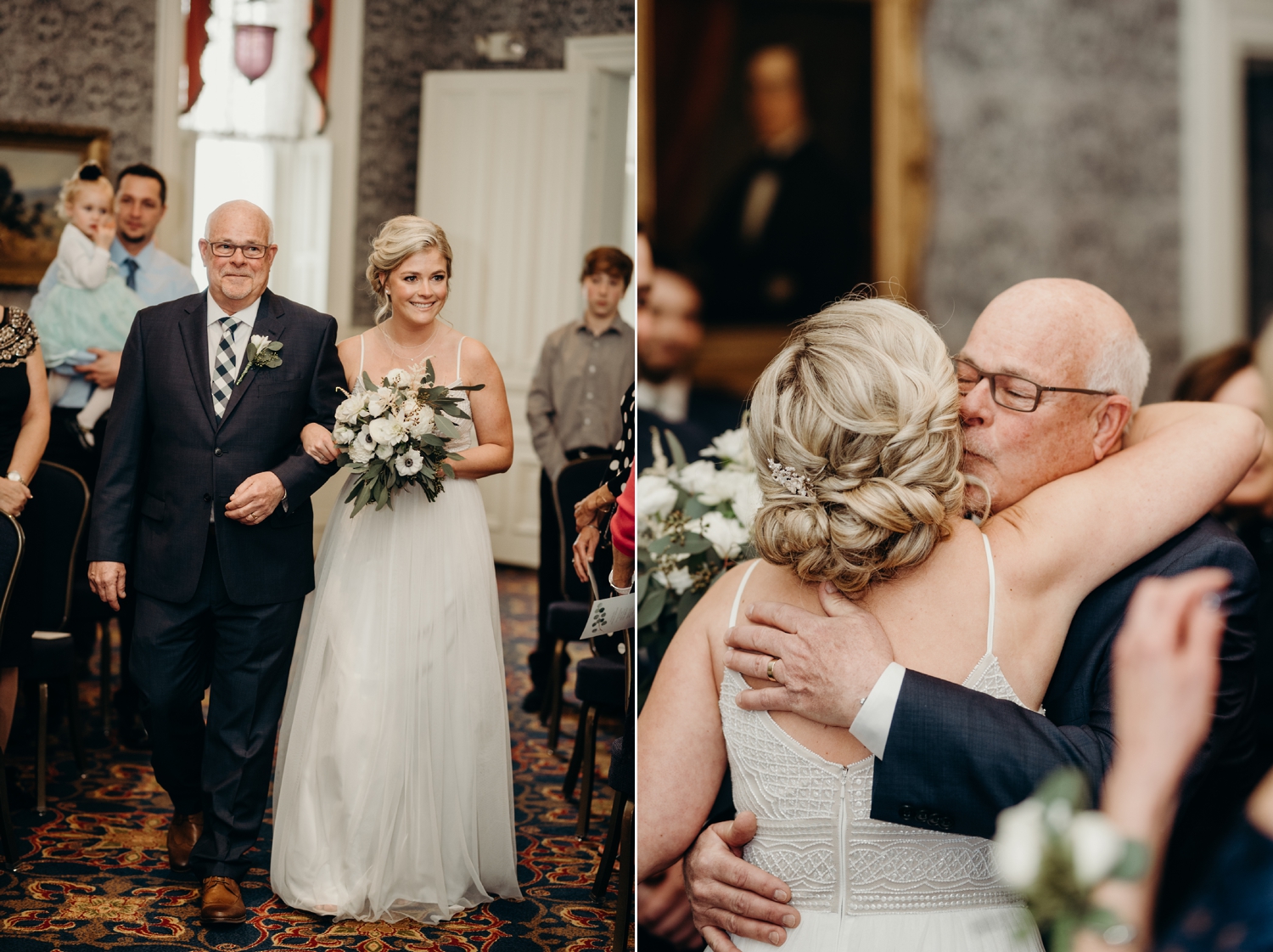 April Snowstorm wedding in Red Wing Minnesota Tom thornton photography