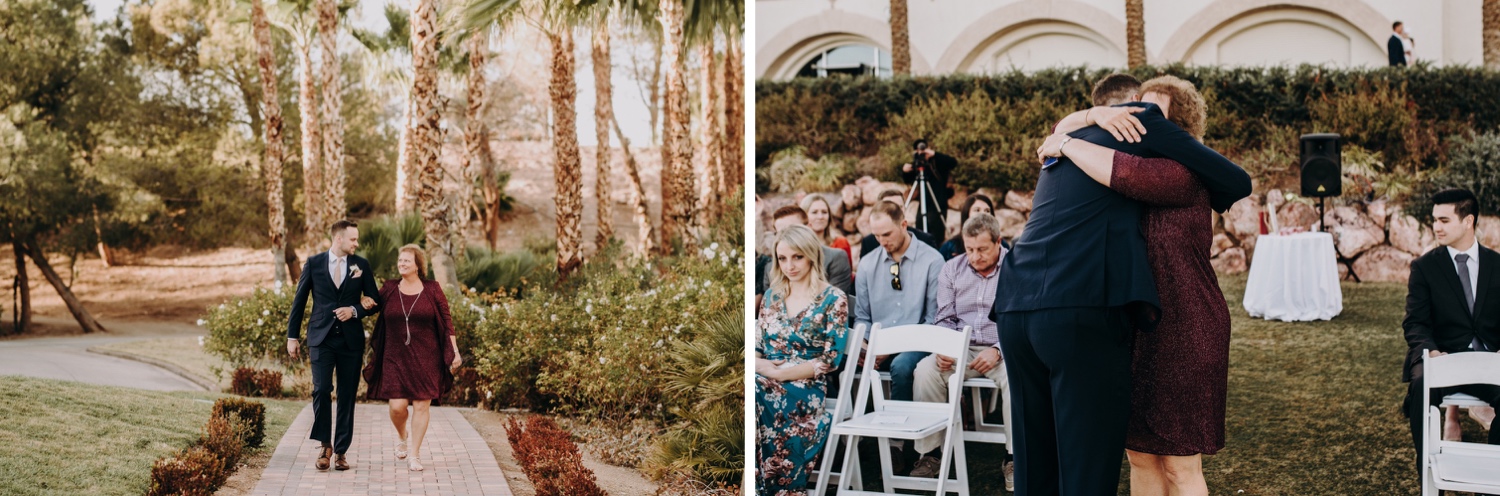 Spring Wedding at reflection bay golf club in henderson, Nevada. Las Vegas wedding photographer.