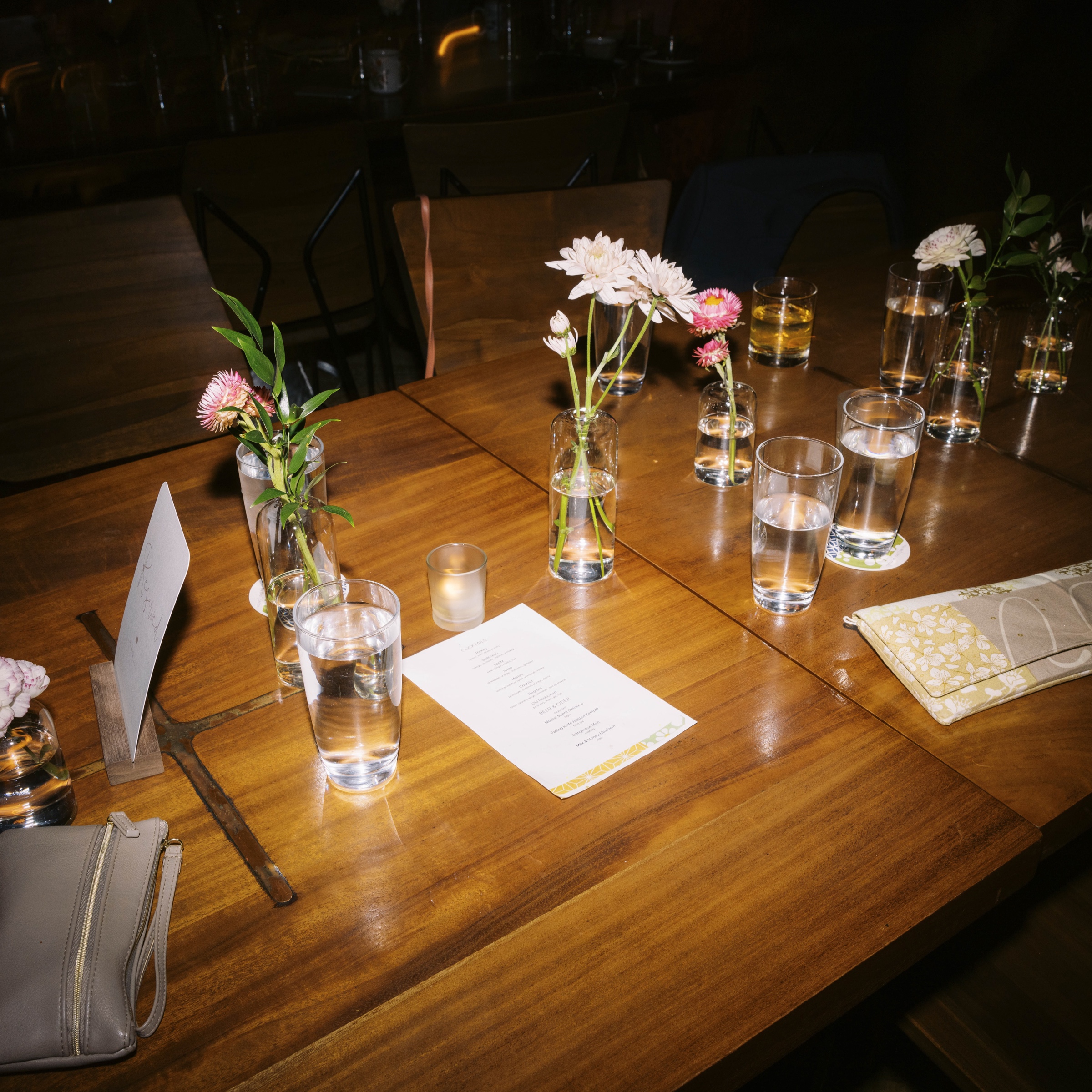 Intimate Wedding reception at Young Joni in Minneapolis Tom Thornton Photography